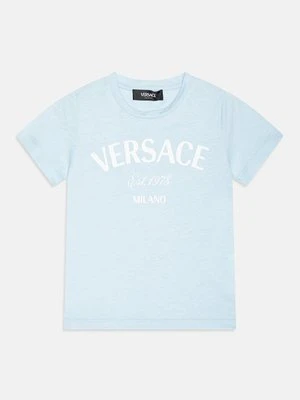 T-shirt z nadrukiem Versace