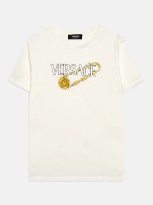 T-shirt z nadrukiem Versace