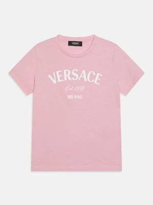 T-shirt z nadrukiem Versace