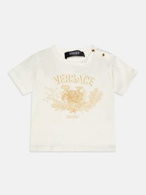 T-shirt z nadrukiem Versace