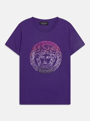 T-shirt z nadrukiem Versace