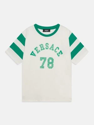 T-shirt z nadrukiem Versace