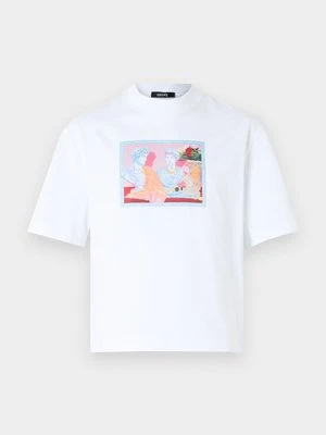T-shirt z nadrukiem Versace