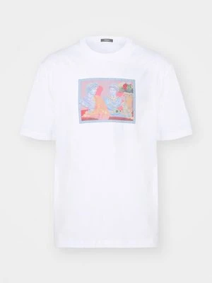 T-shirt z nadrukiem Versace