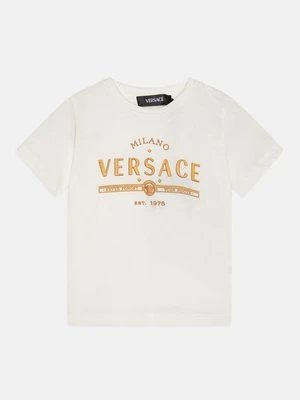 T-shirt z nadrukiem Versace