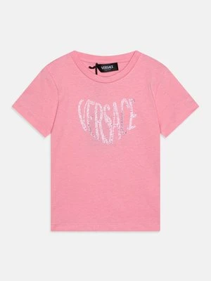 T-shirt z nadrukiem Versace