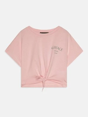 T-shirt z nadrukiem Versace