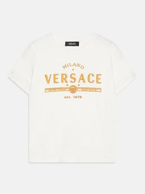 T-shirt z nadrukiem Versace