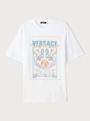 T-shirt z nadrukiem Versace