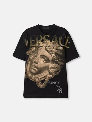 T-shirt z nadrukiem Versace