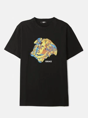 T-shirt z nadrukiem Versace