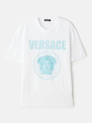 T-shirt z nadrukiem Versace