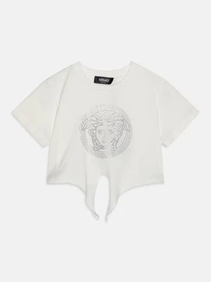 T-shirt z nadrukiem Versace