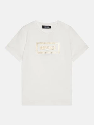 T-shirt z nadrukiem Versace