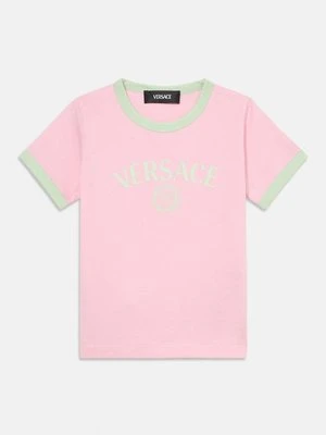 T-shirt z nadrukiem Versace