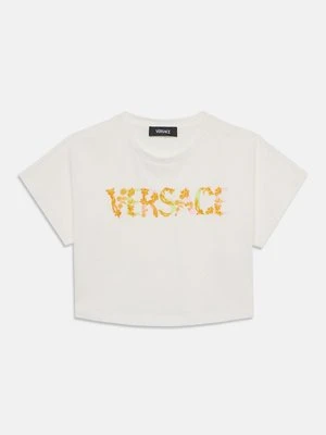 T-shirt z nadrukiem Versace