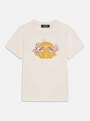 T-shirt z nadrukiem Versace
