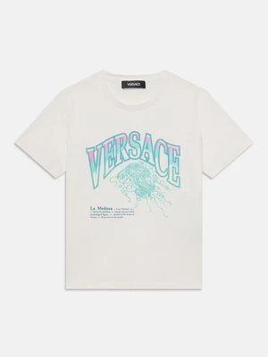 T-shirt z nadrukiem Versace