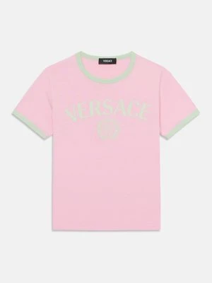 T-shirt z nadrukiem Versace