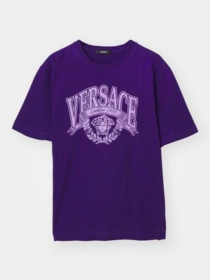 T-shirt z nadrukiem Versace