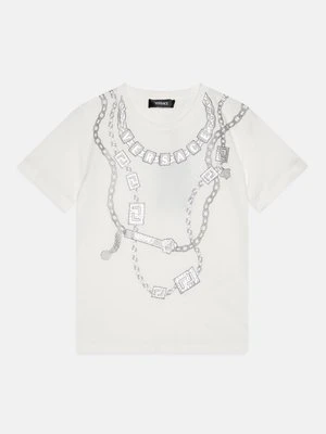 T-shirt z nadrukiem Versace