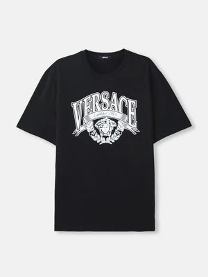 T-shirt z nadrukiem Versace