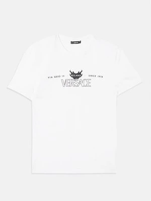 T-shirt z nadrukiem Versace