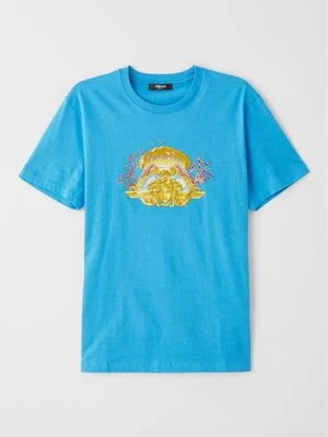 T-shirt z nadrukiem Versace