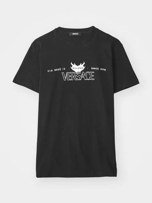 T-shirt z nadrukiem Versace
