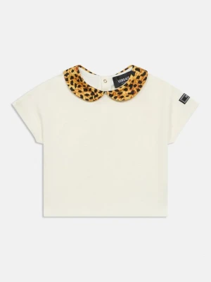 T-shirt z nadrukiem Versace biały