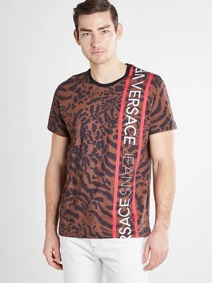 T-shirt z nadrukiem Versace Jeans