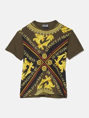 T-shirt z nadrukiem Versace Jeans Couture