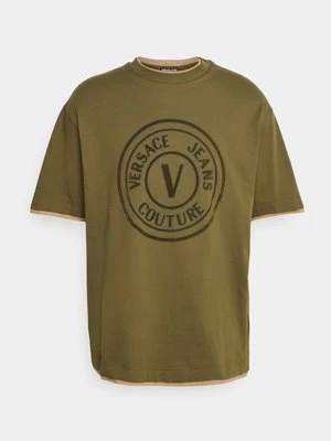 T-shirt z nadrukiem Versace Jeans Couture