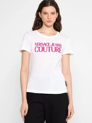 T-shirt z nadrukiem Versace Jeans Couture