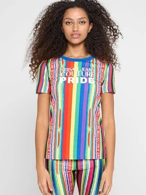 T-shirt z nadrukiem Versace Jeans Couture