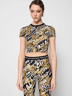 T-shirt z nadrukiem Versace Jeans Couture
