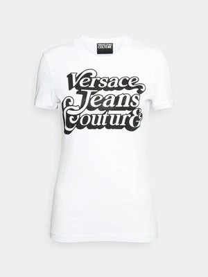 T-shirt z nadrukiem Versace Jeans Couture