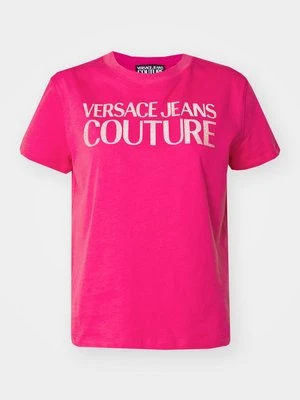 T-shirt z nadrukiem Versace Jeans Couture