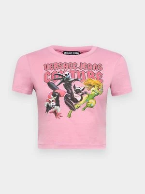 T-shirt z nadrukiem Versace Jeans Couture