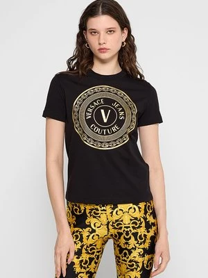 T-shirt z nadrukiem Versace Jeans Couture