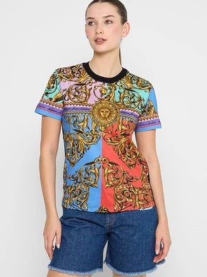 T-shirt z nadrukiem Versace Jeans Couture