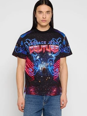 T-shirt z nadrukiem Versace Jeans Couture