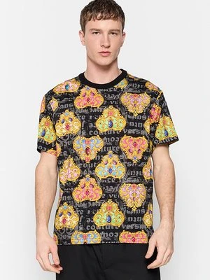T-shirt z nadrukiem Versace Jeans Couture