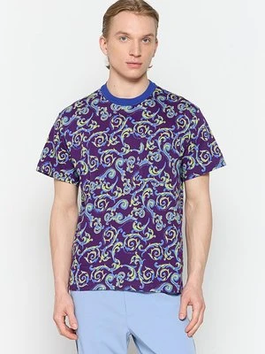 T-shirt z nadrukiem Versace Jeans Couture