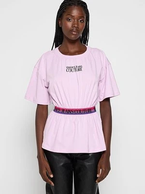 T-shirt z nadrukiem Versace Jeans Couture