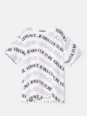 T-shirt z nadrukiem Versace Jeans Couture