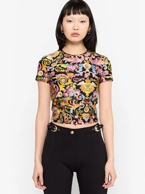 T-shirt z nadrukiem Versace Jeans Couture