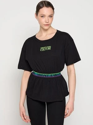 T-shirt z nadrukiem Versace Jeans Couture