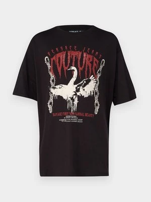 T-shirt z nadrukiem Versace Jeans Couture