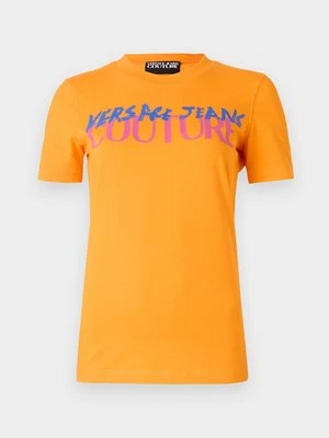T-shirt z nadrukiem Versace Jeans Couture